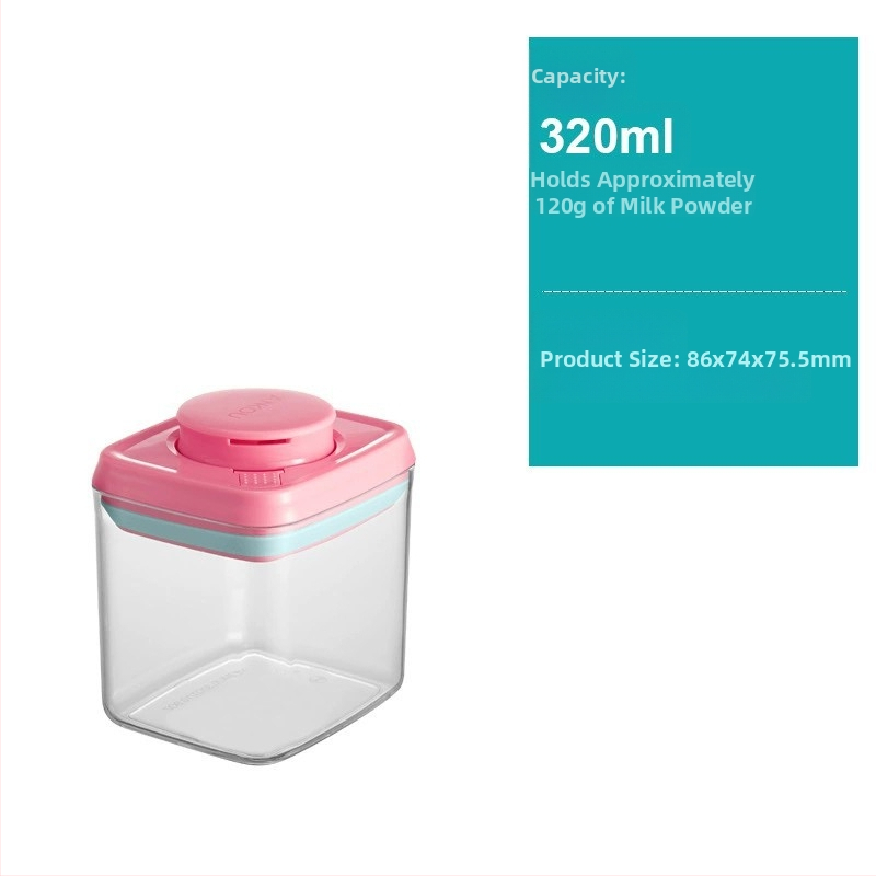 Ankou Διπλής Στρώσης Θήκη Αποθήκευσης Γάλακτος σε Σκόνη – Αδιάβροχη, Αντιδιαβρωτική, Με Αντιολισθητική Βάση και Σπάτουλα Μέτρησης, Κατάλληλη από Νεογέννητα έως 3 ετών