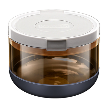 Korade μποροσιλικό γυάλινο βάζο για γάλα σε σκόνη, σφραγισμένο, προστασία από υγρασία και φως, φορητό για μεταφορά