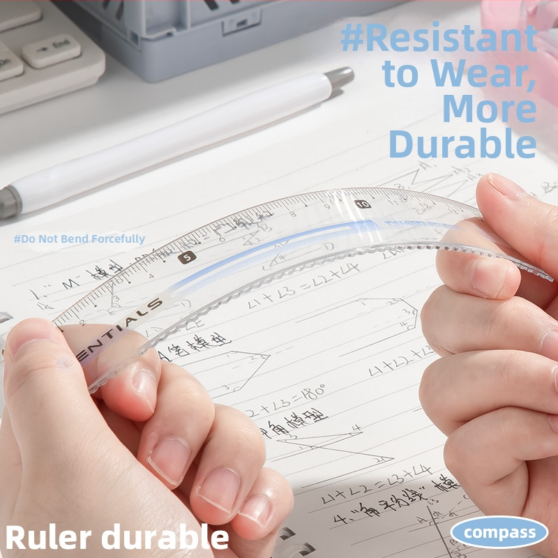 Компас и линейка — комплект Learn happily, неелектрически инструменти за математическо чертане