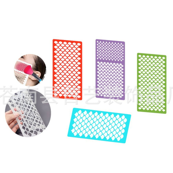 8 komada šablona šupina sirene, PET materijal, ručna izrada, za lice šminku i ručno slikanje, DIY tehnika maskiranja sprejem