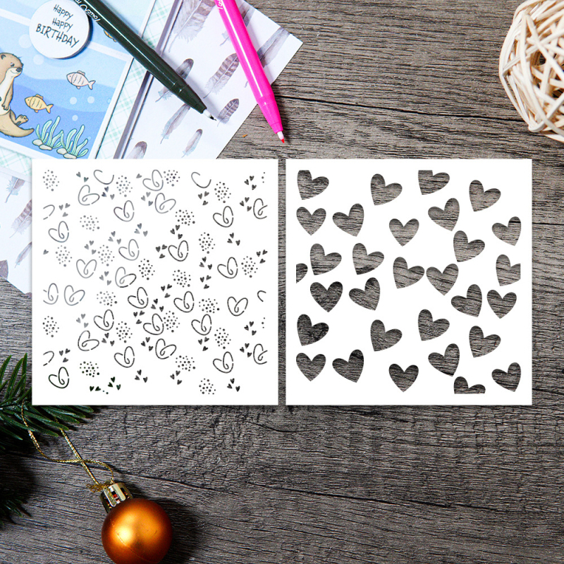 Šablona za slikanje za ukrašavanje torbi | Materijal: smola | Stil: moderna jednostavnost | Graviranje | Šablona s šupljim oblikom