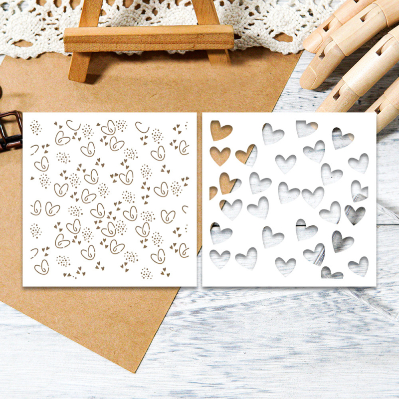 Šablona za slikanje za ukrašavanje torbi | Materijal: smola | Stil: moderna jednostavnost | Graviranje | Šablona s šupljim oblikom