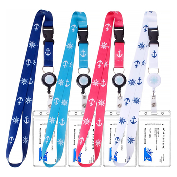 Qi ding lanyard za kartu, najlon, moderan minimalistički stil