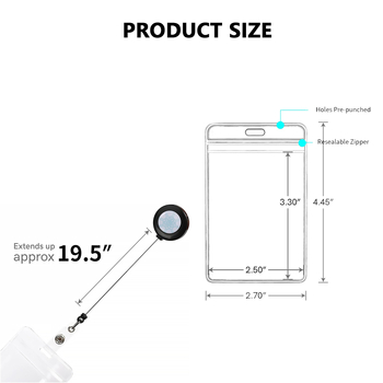 Qi ding lanyard za kartu, najlon, moderan minimalistički stil