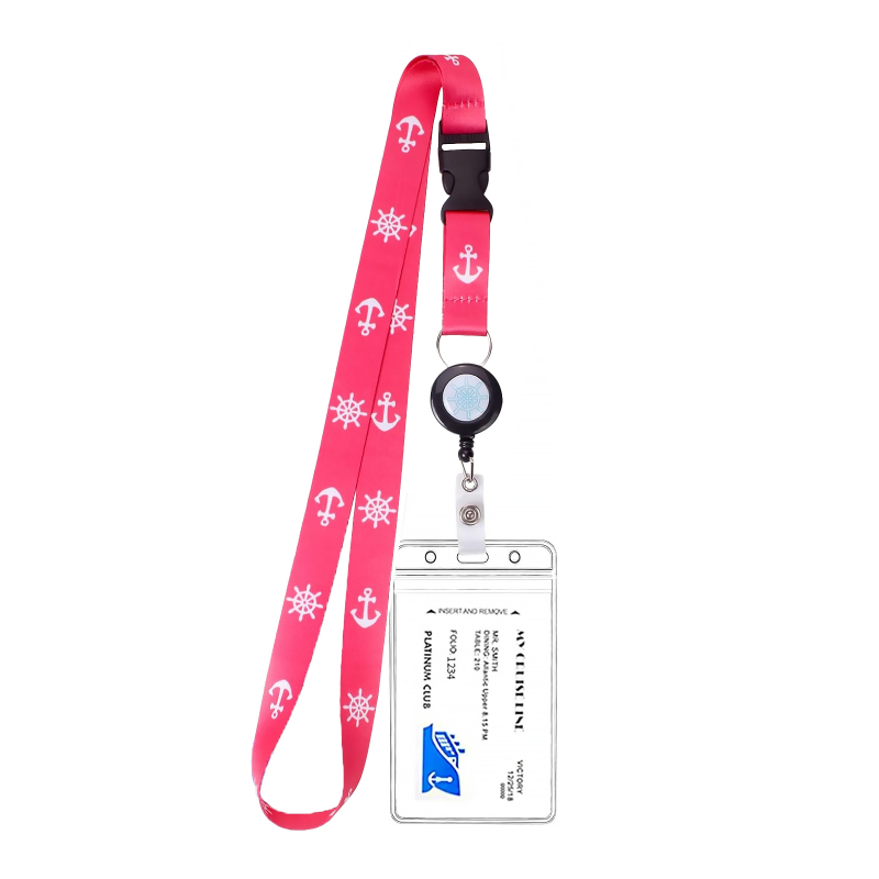 Qi ding lanyard za kartu, najlon, moderan minimalistički stil