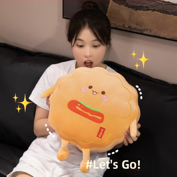 Μαξιλάρι Mooncake με ζωικό μοτίβο, κοντό βελούδο, γέμισμα PP βαμβάκι, για ηλικίες 14+