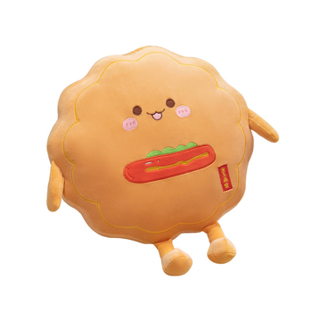 Μαξιλάρι Mooncake με ζωικό μοτίβο, κοντό βελούδο, γέμισμα PP βαμβάκι, για ηλικίες 14+