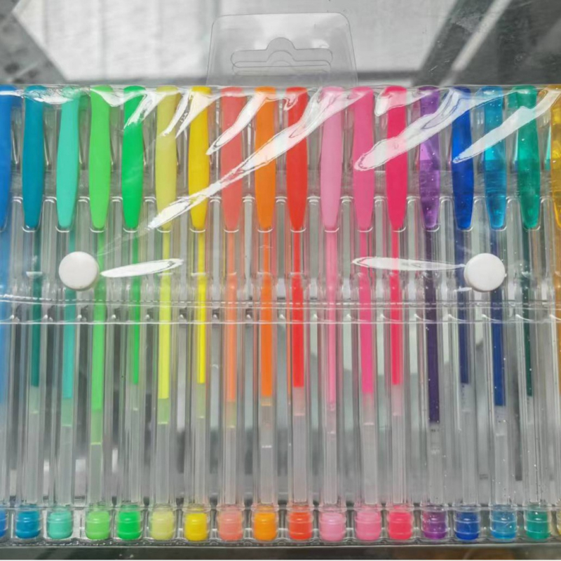 Xinliang σετ χρωματιστών υδατικών μαρκαδόρων, σειρά Colored Water Pen, σώμα από πλαστικό, μη διαγράψιμο άκρο, άκρη από άλλα υλικά.