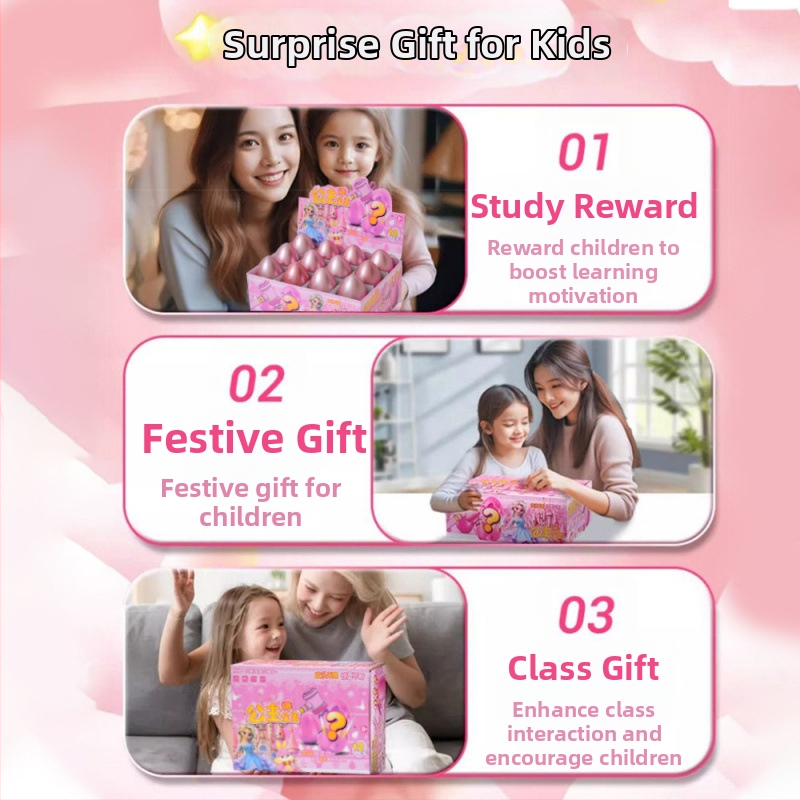 Deti zlaté vajíčko slepá škatuľka – hračka pre deti (Materiál: Iný; Značka: Unique; Špecifikácie: Rôzne; Spôsob ovládania: Iný; Balenie: Iné)