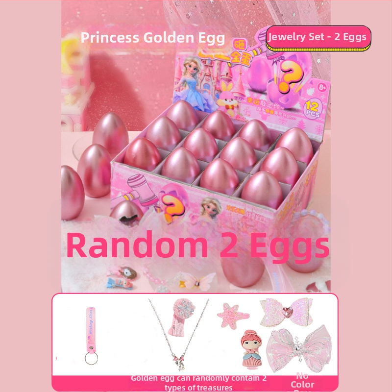 Deti zlaté vajíčko slepá škatuľka – hračka pre deti (Materiál: Iný; Značka: Unique; Špecifikácie: Rôzne; Spôsob ovládania: Iný; Balenie: Iné)