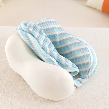 Μαξιλάρι αυχένα σε σχήμα U με αφρό μνήμης, δροσιστικό ύφασμα Ice Silk, για ταξίδια