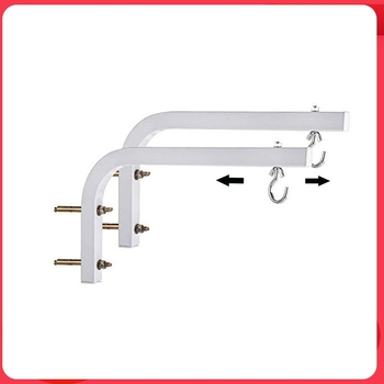 Suport de perete în formă de L pentru ecranul de proiecție, braț din nailon, capacitate de încărcare