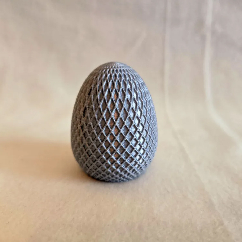 3D ispis kutije lavirinta za uskršnja jaja – oblik jajeta, PLA materijal, moderni umjetnički stil, ukrasni predmet, poklon
