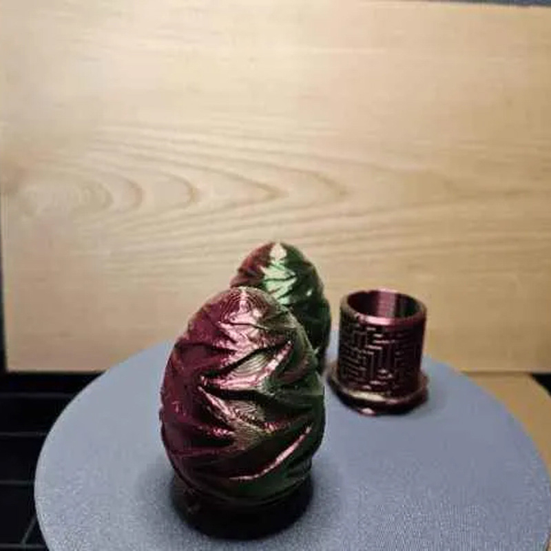 3D ispis kutije lavirinta za uskršnja jaja – oblik jajeta, PLA materijal, moderni umjetnički stil, ukrasni predmet, poklon
