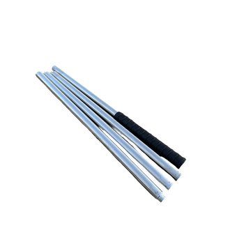 Țeavă metalică pentru plasă mare, tip răsucire, pentru cules fructe de la înălțime; material: metal; greutate 225–313 g în funcție de configurație; secțiuni cu conectare liberă; nu este extensibilă