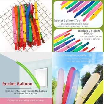 Lateksni balon – dječja igračka, oblik magični trak, Brend: Other