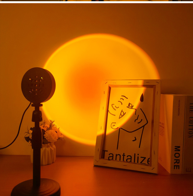 Stolna lampa Quack Bird s projekcijom i ambijentalnim svjetlom - moderan minimalistički dizajn