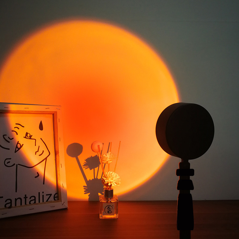 Stolna lampa Quack Bird s projekcijom i ambijentalnim svjetlom - moderan minimalistički dizajn