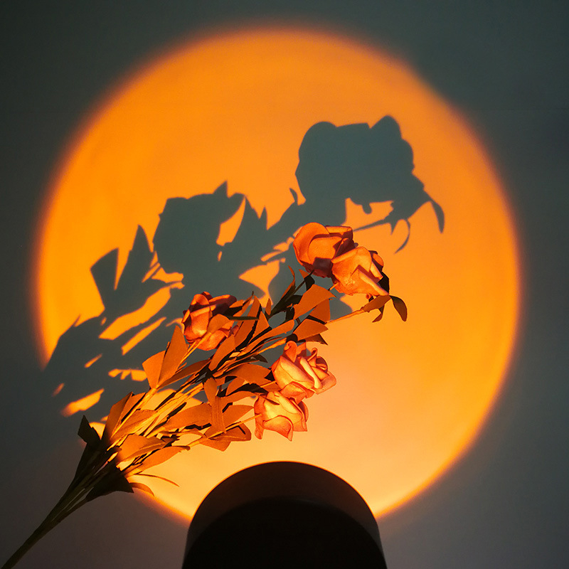 Stolna lampa Quack Bird s projekcijom i ambijentalnim svjetlom - moderan minimalistički dizajn