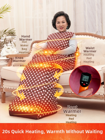 Papuče s grijanom uložkom USB – muške kućne papuče od prave kože Xiang Nuanyi