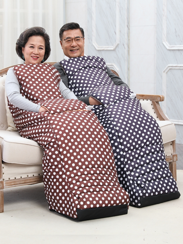 Papuče s grijanom uložkom USB – muške kućne papuče od prave kože Xiang Nuanyi