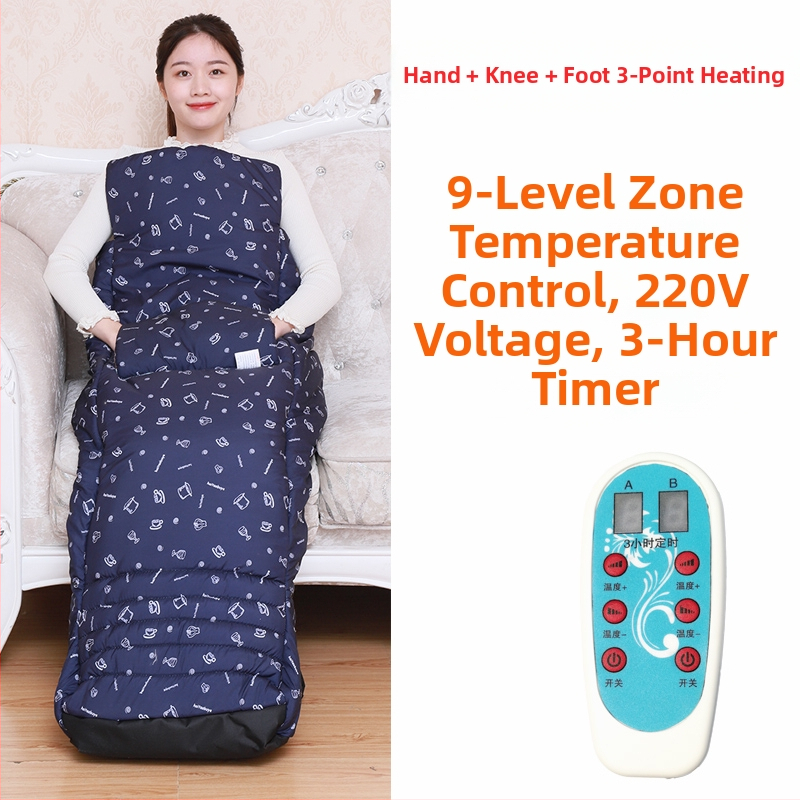 Papuče s grijanom uložkom USB – muške kućne papuče od prave kože Xiang Nuanyi