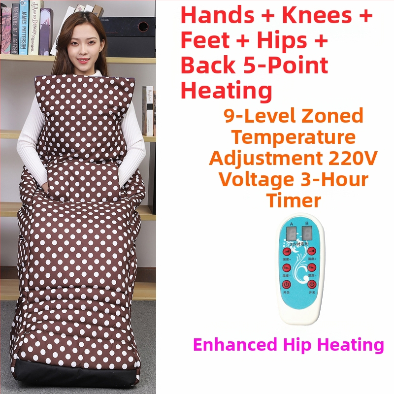 Papuče s grijanom uložkom USB – muške kućne papuče od prave kože Xiang Nuanyi