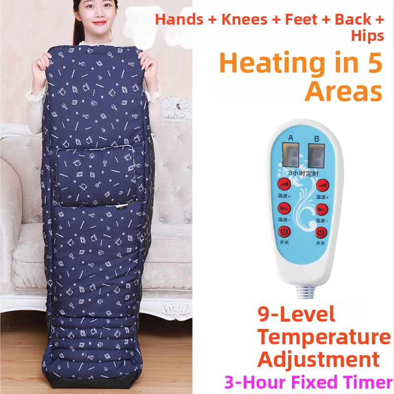 Papuče s grijanom uložkom USB – muške kućne papuče od prave kože Xiang Nuanyi