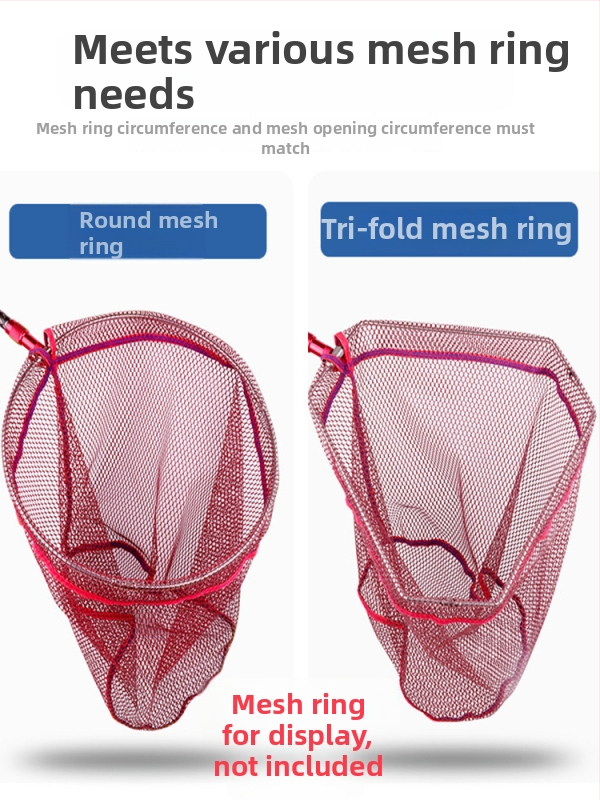 Nylonová sieť na ryby s povlakom z lepidla – proti zaseknutiu, bez kruhov, veľký úlovok