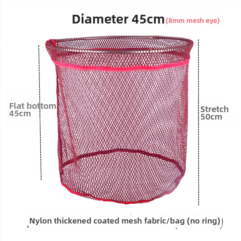 Nylonová sieť na ryby s povlakom z lepidla – proti zaseknutiu, bez kruhov, veľký úlovok