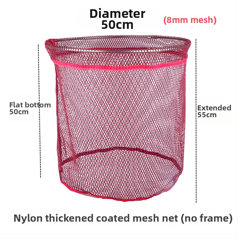 Nylonová sieť na ryby s povlakom z lepidla – proti zaseknutiu, bez kruhov, veľký úlovok