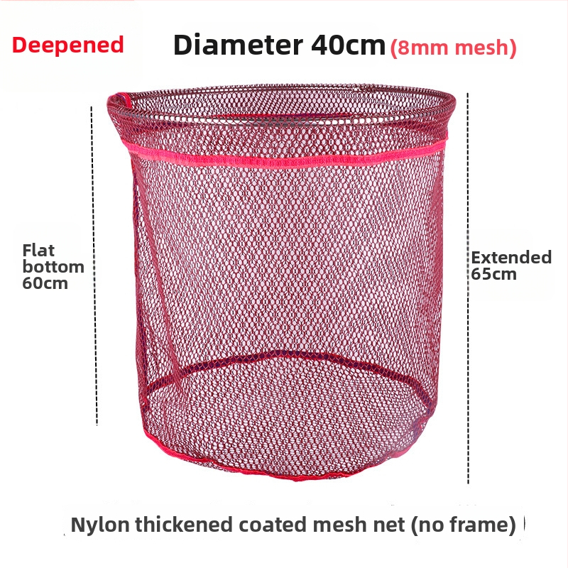 Nylonová sieť na ryby s povlakom z lepidla – proti zaseknutiu, bez kruhov, veľký úlovok