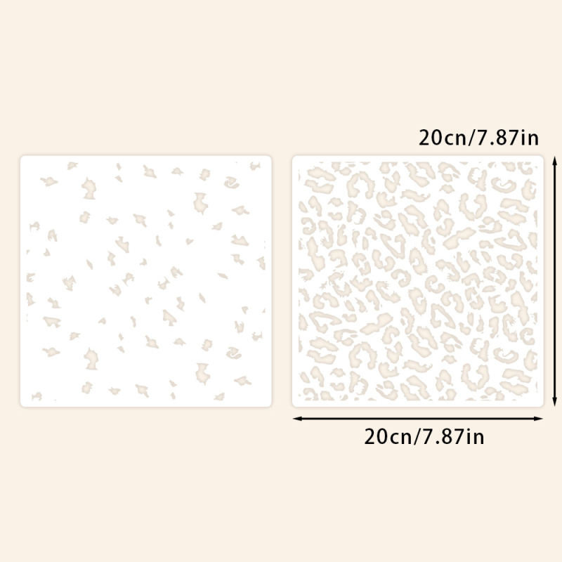 YX-PKC356-M Ploča za šablonsko tiskanje za dekoraciju dnevnika – PET, graviranje, moderni minimalistički stil, šablona