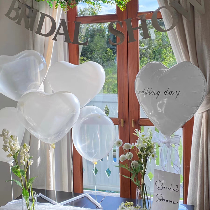 Balon od aluminijskog folije u obliku srca za svadbene dekoracije i Dan zaljubljenih