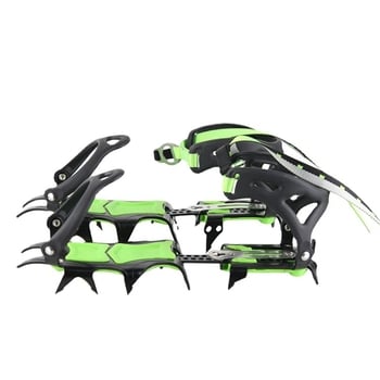 BRS Ice Claw S1AS1B, 14 zubi, mangan čelik, oprema za penjanje, pakiranje 15 komada