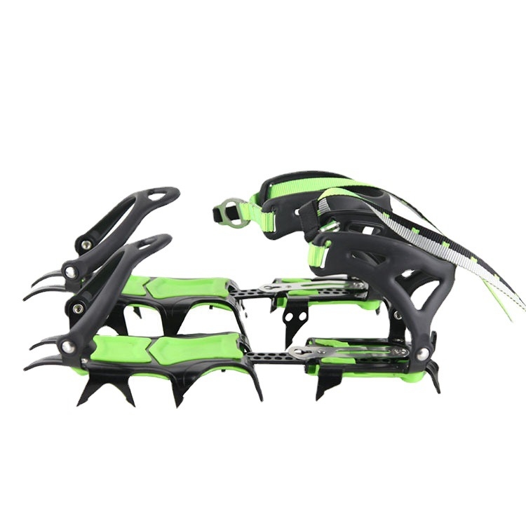 BRS Ice Claw S1AS1B, 14 zubi, mangan čelik, oprema za penjanje, pakiranje 15 komada