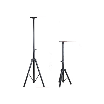 Suport podea pentru boxe cu tripod îngroșat, pentru proiector de acasă, scenă audio, card audio și lumină stroboscopică