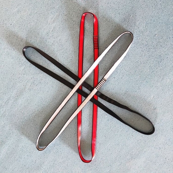 Ravna traka za penjanje, marka Riding Iron, visokokvalitetni poliesterski webbing, širina trake 1,8 cm