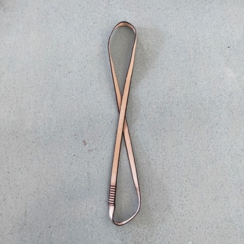 Ravna traka za penjanje, marka Riding Iron, visokokvalitetni poliesterski webbing, širina trake 1,8 cm