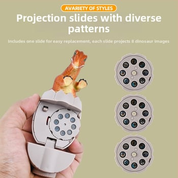 LED παιχνίδι προβολής με αστέρια για παιδιά 0–3 ετών, εκπαιδευτικό διαδραστικό φωτιστικό παραμυθιών για ύπνο