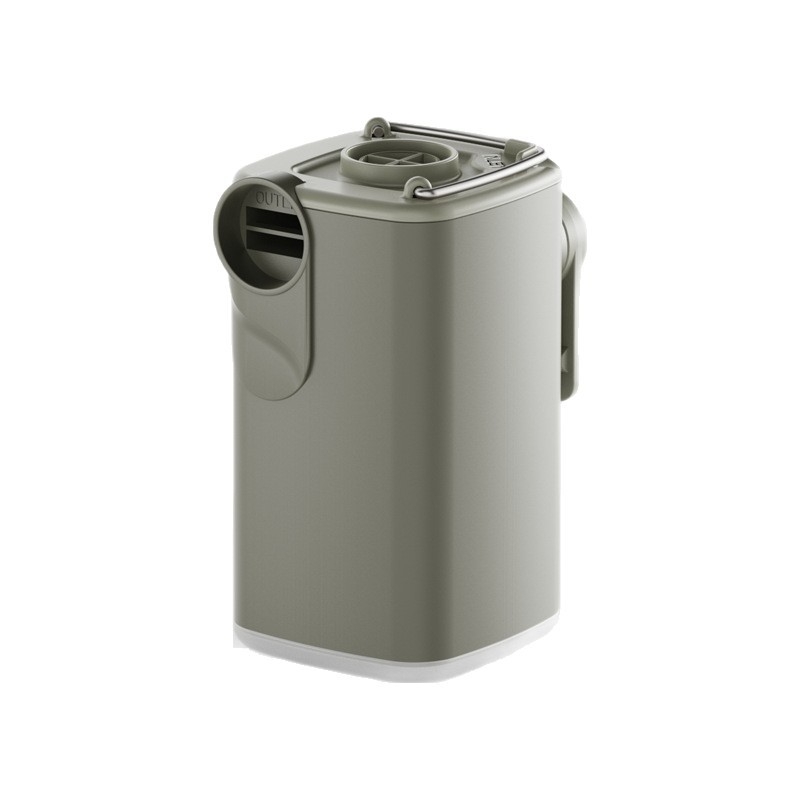 Vanjska višefunkcionalna prenosna električna pumpa za zrak sa svjetlom, 12V, 70 L/min, litijeva baterija, <80W, 5–20 min radnog vremena