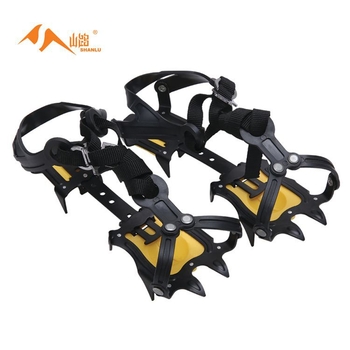 Mountain Road 10‑zubnih anti‑kliznih navlaka za cipele za led i snijeg, za outdoor planinarenje i penjanje po ledu, paket od 30 pari