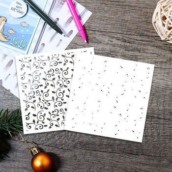 Šablona za slikanje za ukrašavanje torbe, šuplja šablona od smole, graviranje, moderan jednostavan stil