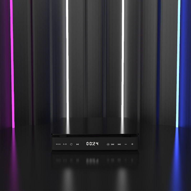 Hordozható DVD-lejátszó KC-708 USB interfész, HDMI/AV kimenet, támogatja a CD/VCD/DVD/AVI/MP3/WMA formátumokat, 5V 7.5W teljesítmény