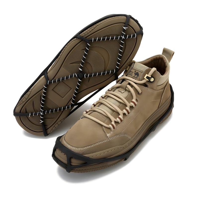 Acoperitoare de pantofi antiderapante din silicon pentru gheață și alpinism, DS, cutie 100