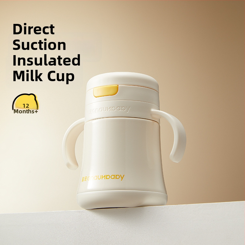 Izolirani čašica za djecu od 1 do 3 godina i više; unutarnji 316 nehrđajućeg čelika, vanjski 304 nehrđajućeg čelika; izolacija 6–12 sati; prijenosni vakuumski dizajn; poklopac s pop-up mehanizmom