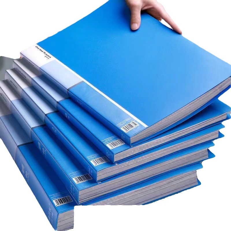 Plastični dokument folder s umetljivim stranicama, višestruke džepove, model WJJ, kapacitet 10 stranica, debljina 10, debljina materijala 60