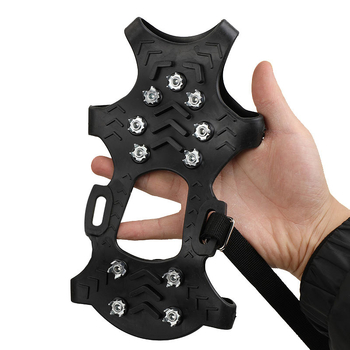 Șipuri antiaderente pentru încălțăminte cu 11 dinți pentru drumeții în aer liber | Lechike, PE, 100 buc., Zhejiang