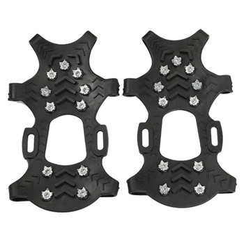 Șipuri antiaderente pentru încălțăminte cu 11 dinți pentru drumeții în aer liber | Lechike, PE, 100 buc., Zhejiang