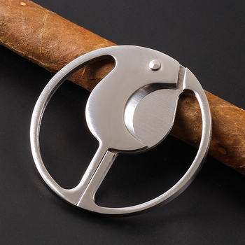 Tăietor circular pentru puri, oțel inoxidabil, brand Pipe smoker, stil nordic